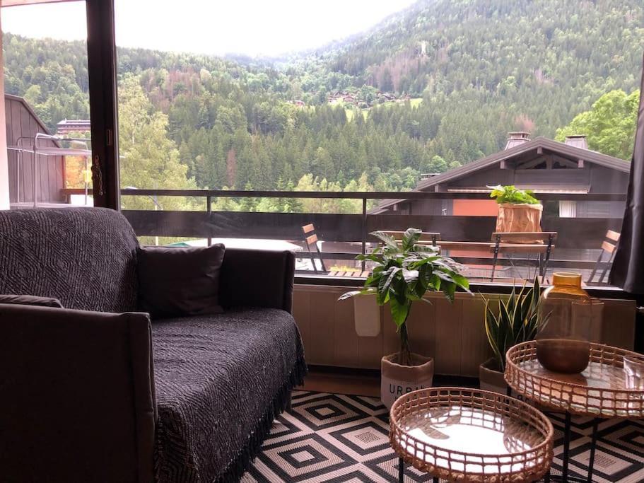 Apartement Vue Montage Magnifique 2Ch 5Mn Piste 3 Les Houches Eksteriør billede