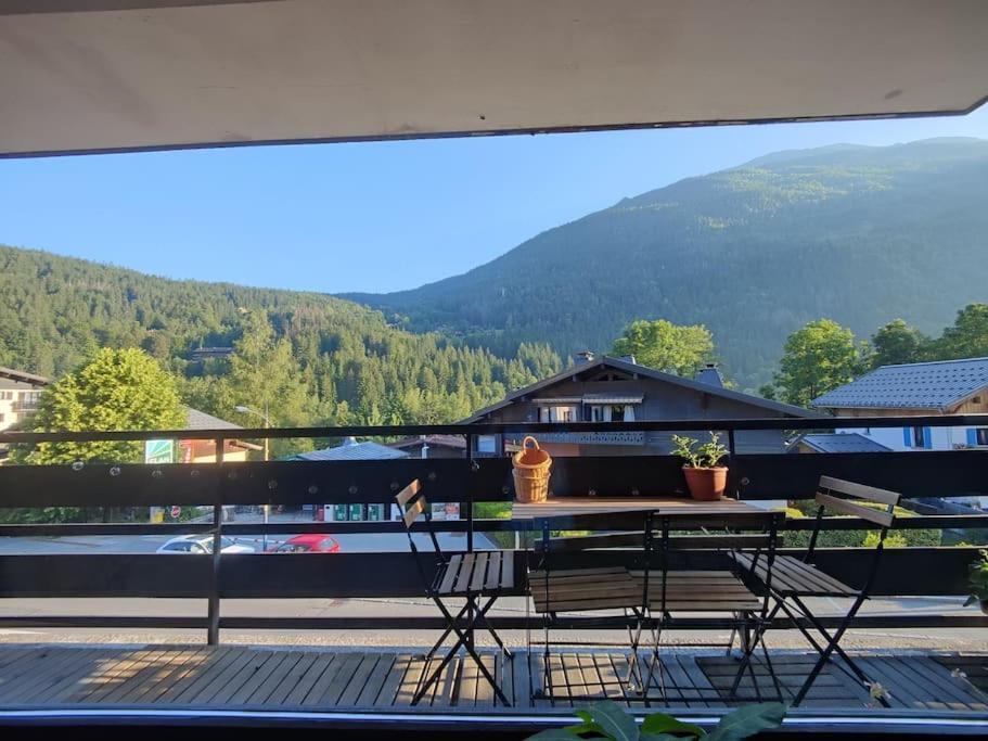 Apartement Vue Montage Magnifique 2Ch 5Mn Piste 3 Les Houches Eksteriør billede